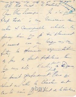 Waldemar George Correspondance 18 lettres autographes signées adressée