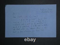 Walter de La Mare, 20 lettres autographes signées et 28 lettres tapuscrites