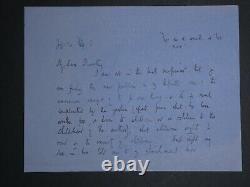 Walter de La Mare, 20 lettres autographes signées et 28 lettres tapuscrites