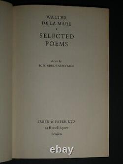 Walter de La Mare, 20 lettres autographes signées et 28 lettres tapuscrites