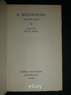 Walter de La Mare, 20 lettres autographes signées et 28 lettres tapuscrites