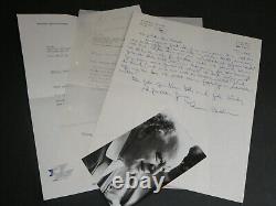 Yohanan Boehm -Lettre autographe signée et photo dédicacée, à Jérusalem 1984