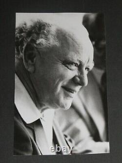 Yohanan Boehm -Lettre autographe signée et photo dédicacée, à Jérusalem 1984