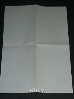 Yohanan Boehm -Lettre autographe signée et photo dédicacée, à Jérusalem 1984