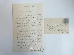 ZOLA (Emile) Lettre autographe signée d'Emile Zola sur Au bonheur des Dames